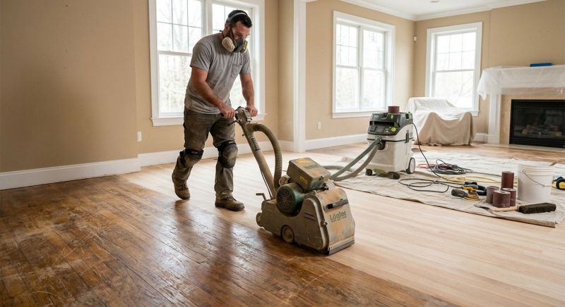Mahogany Floor Refinishing in Overland Park, KS