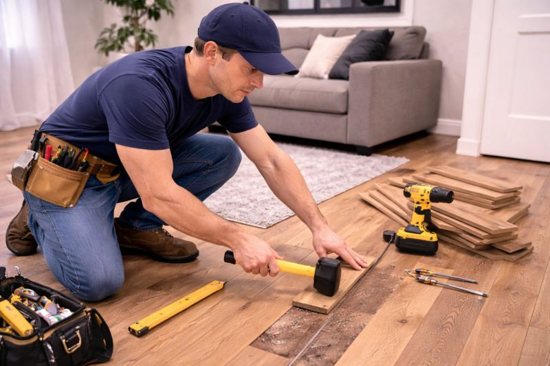 Wood Floor Repair Service